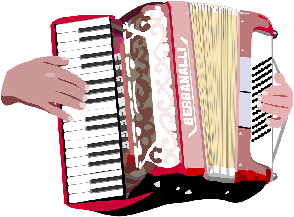 Listening Accordion Concert Songs Zither PNG