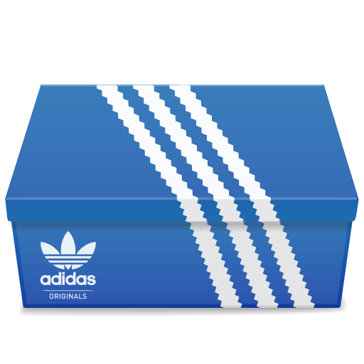 Blue Box Menswear Shoebox Adidas PNG