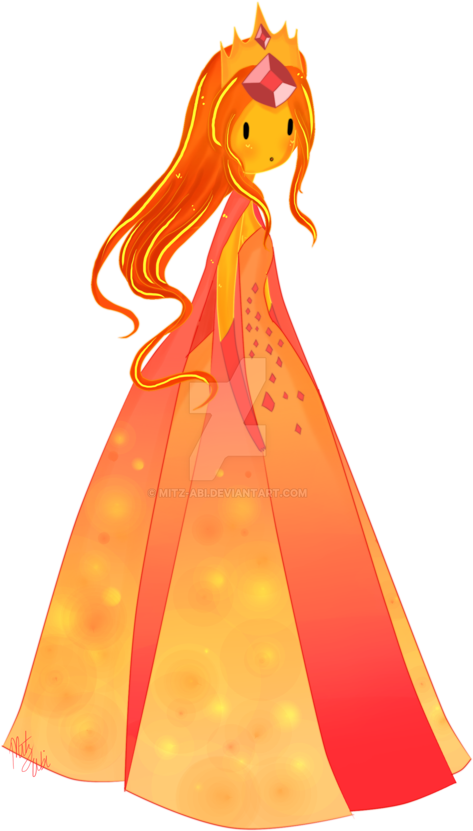 Cartoon Voyage Flame Princess Ride PNG