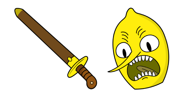 Lemongrab Pause Odyssey Adventure Time PNG