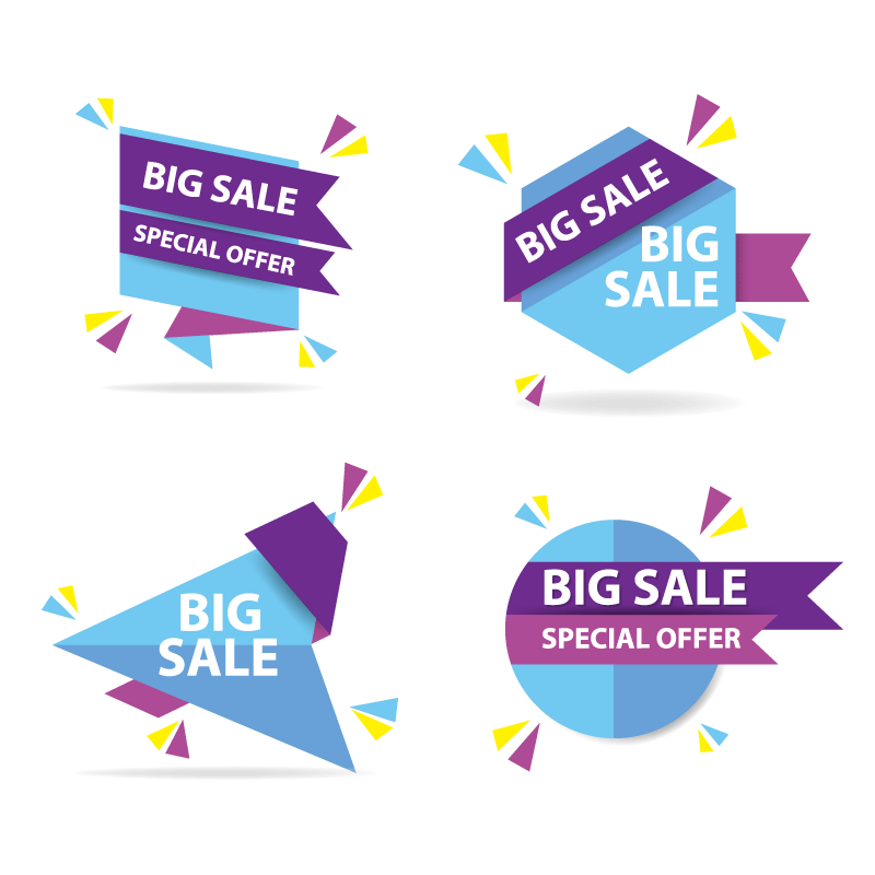 Area Purple Box Design Discount PNG