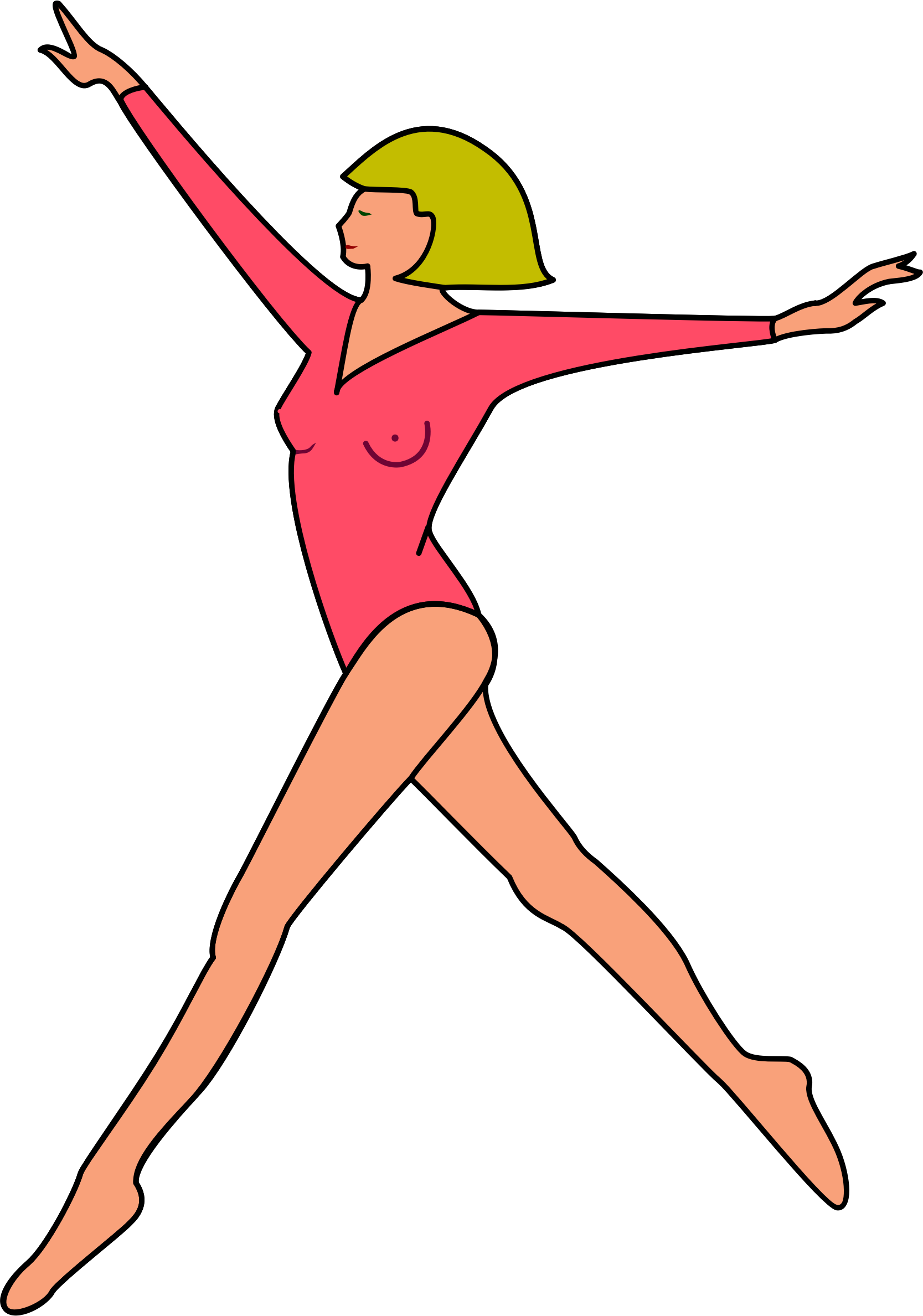 Disco Aerobics Gymnastics Active Sports PNG