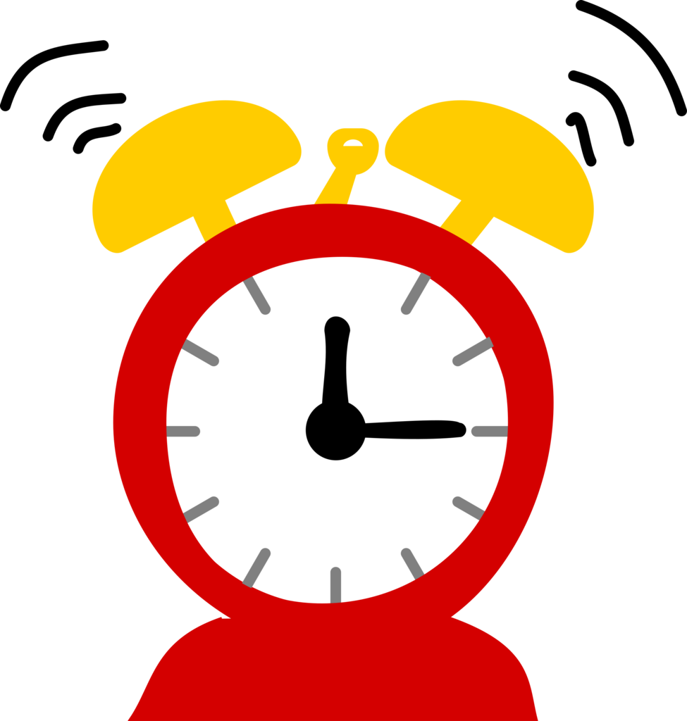 Clock Beep Waking Horror Alarm PNG
