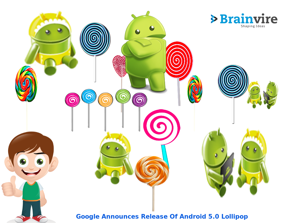 Earthling Android Line Tap Lollipop PNG