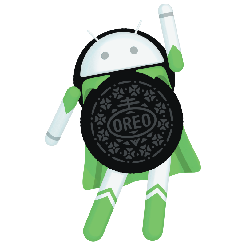 Operating Google Oreo Android Version PNG