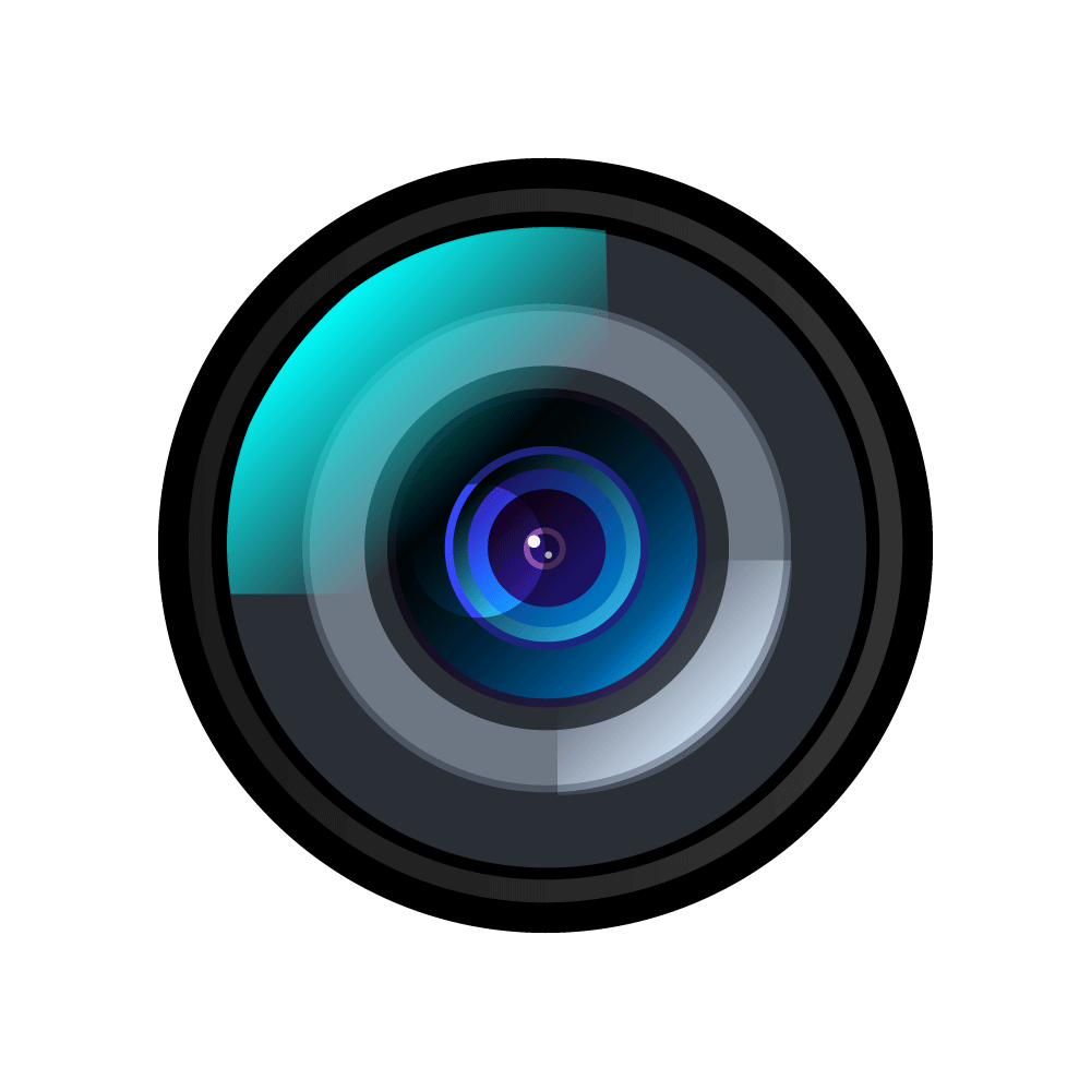 Product Lens Camera Circular Rooting PNG