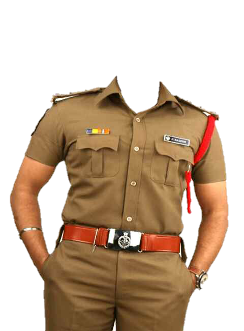 Officer Suit Indian Outerwear Button PNG