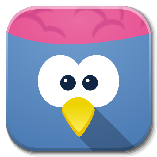 Bird Purple Touchscreen Beak Apps PNG