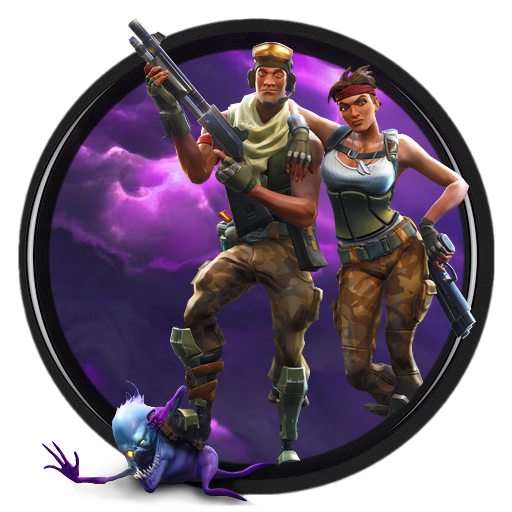 Droid Purple Royale Fortnite Wii PNG