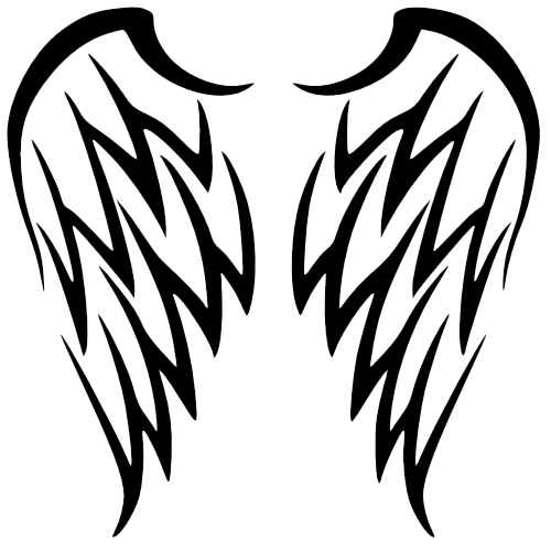 Demon Font Lower-Back Tattoo Tribe PNG