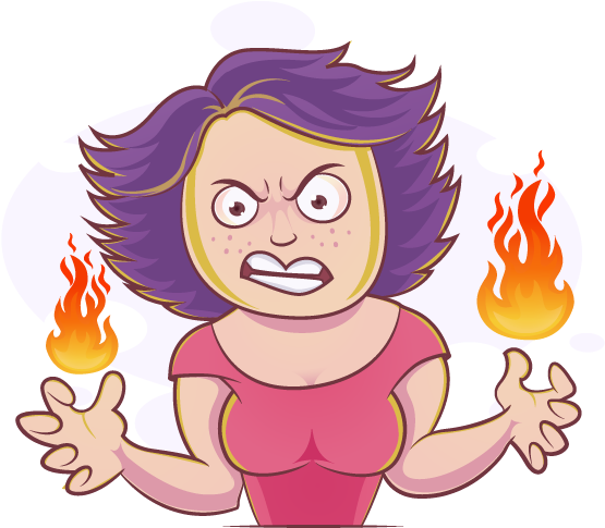 Angry Hate Rage Infuriated Maddened PNG