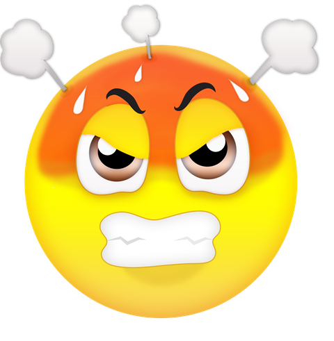 Tempestuous Emoji Anger Information Wroth PNG