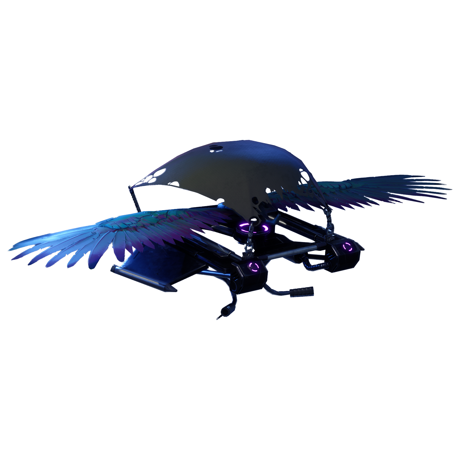 Feather Puppies Wing Royale Purple PNG