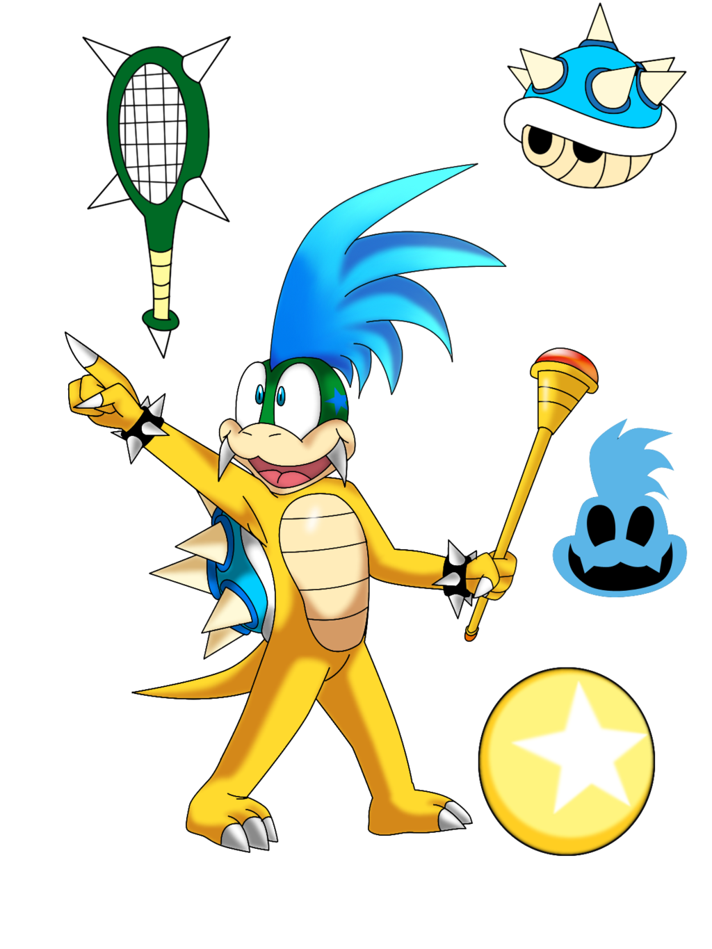 Manga Koopalings Sequels Cosplay Quality PNG