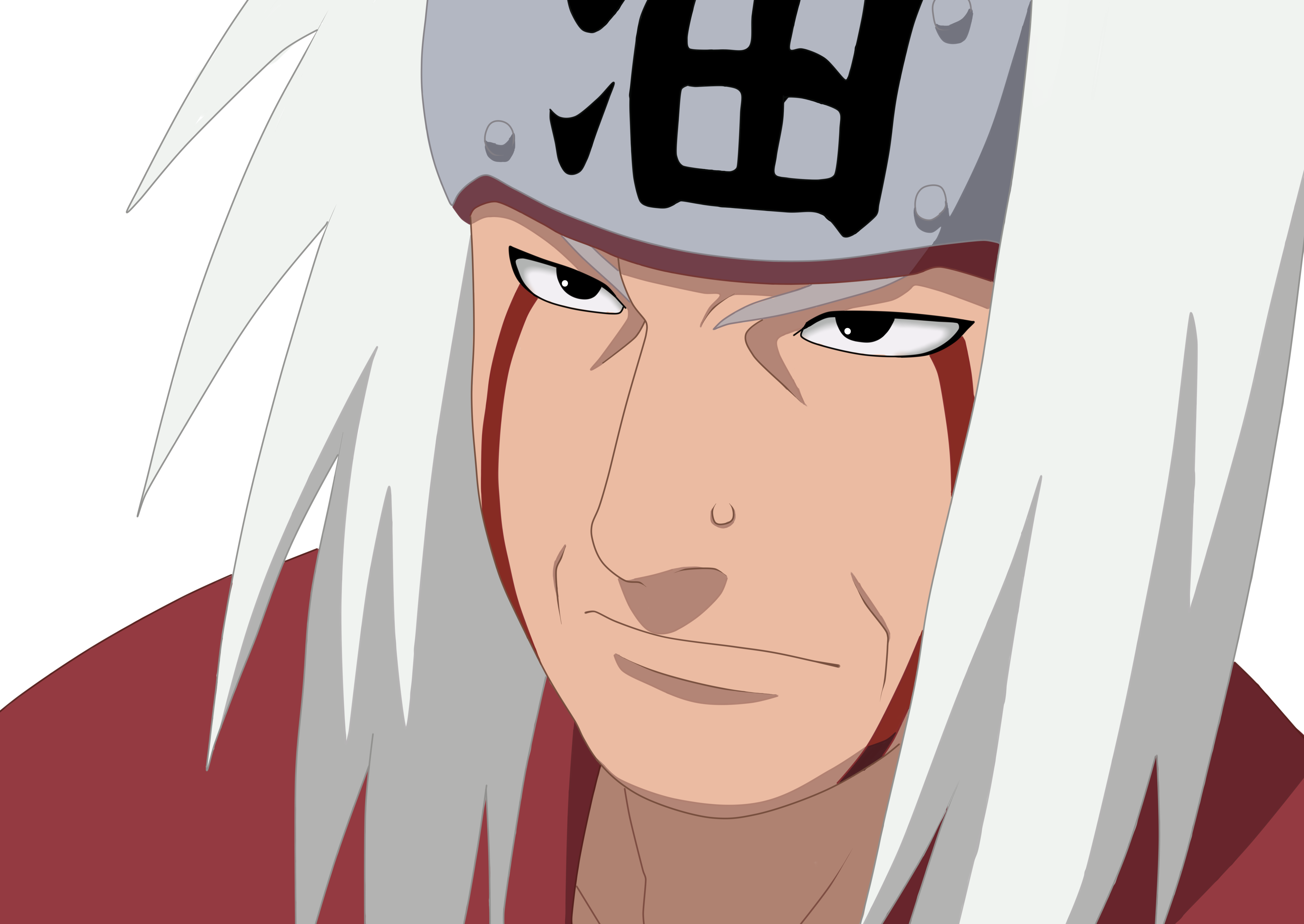 Naruto Arcade Characters Jiraiya Kabuki PNG