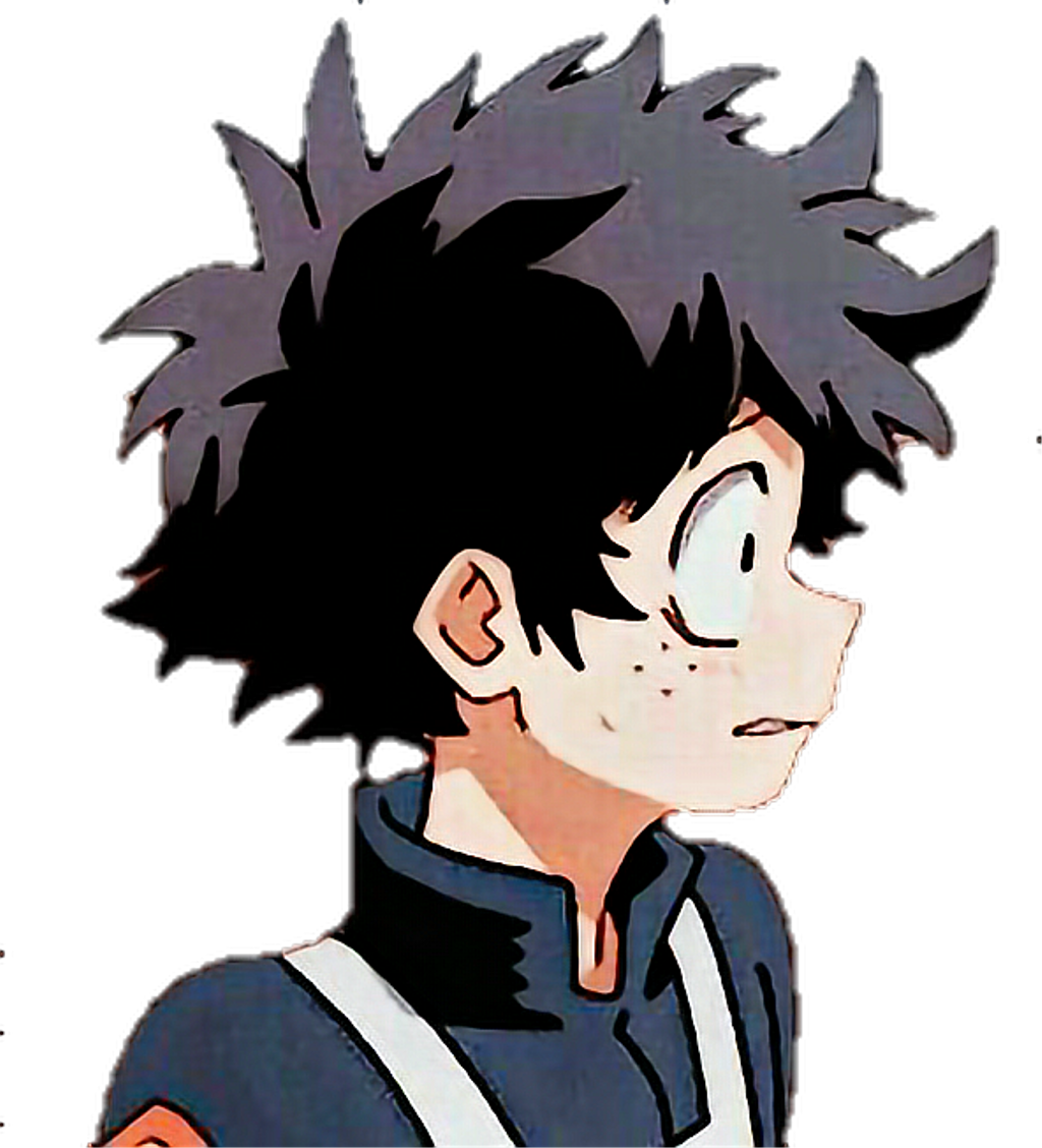 Kimono Cyberpunk Hero Midoriya Academia PNG