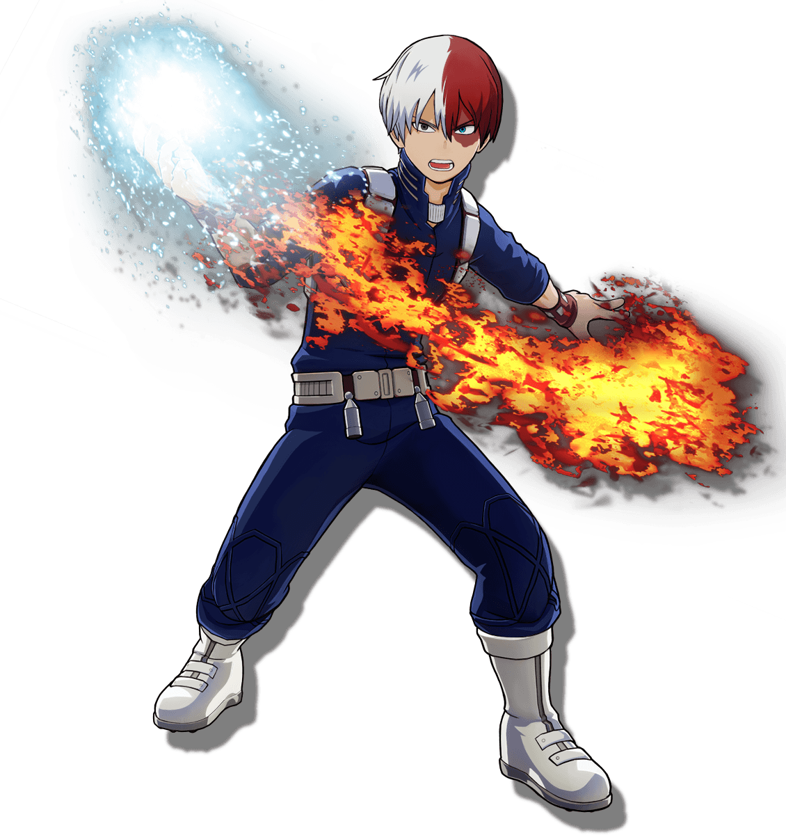 Todoroki Shoto Cartoon Character Indie PNG