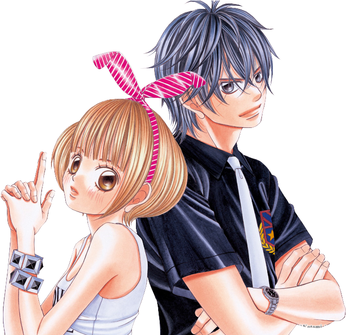 Couple Chibi Cartoon Anime PNG