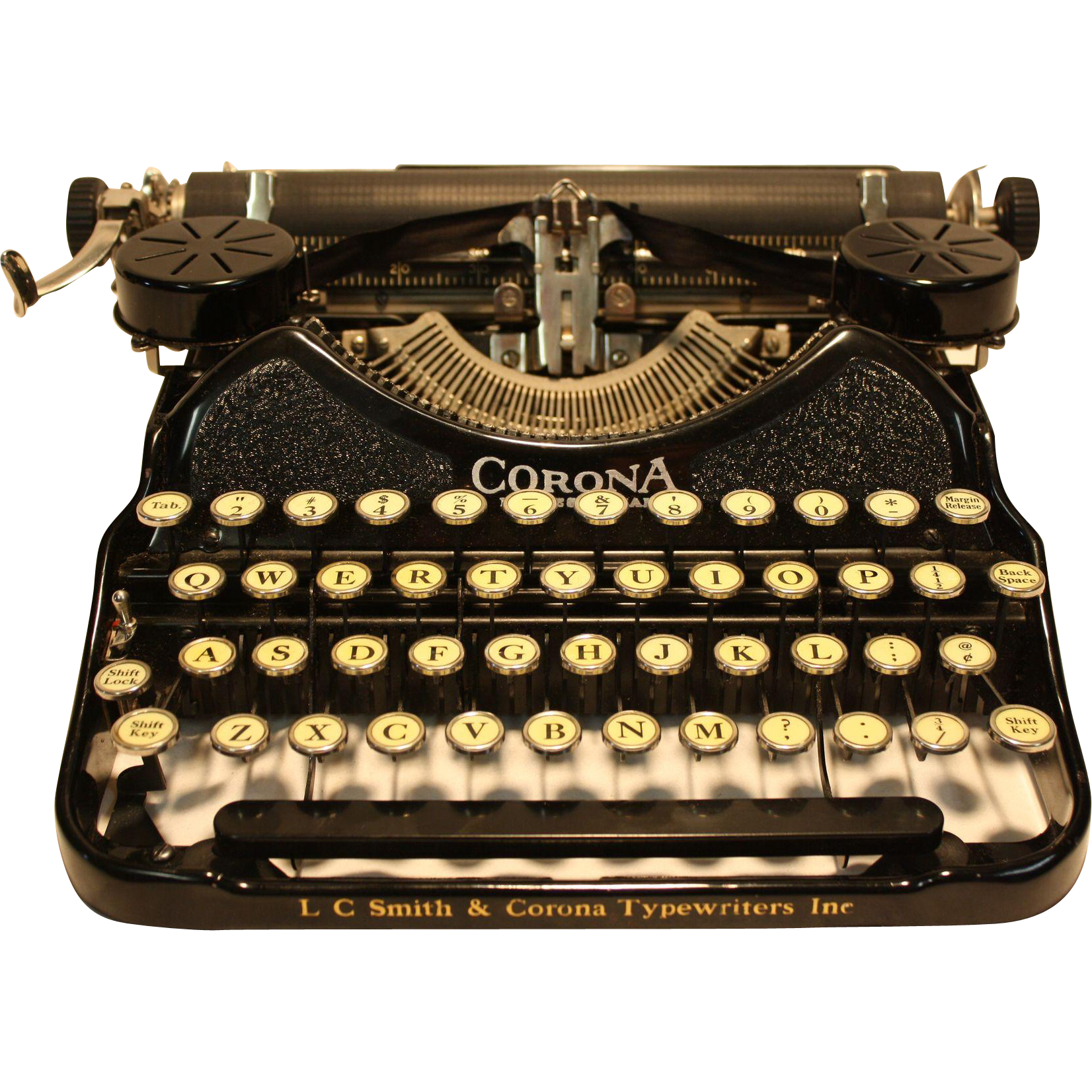 Typewriter Artifacts Portable Piece Objects PNG