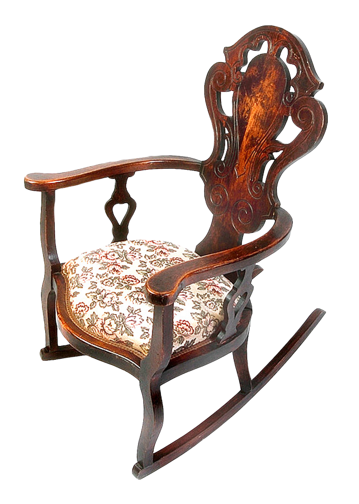 Seniority Reproductions Roman Mossback Chair PNG