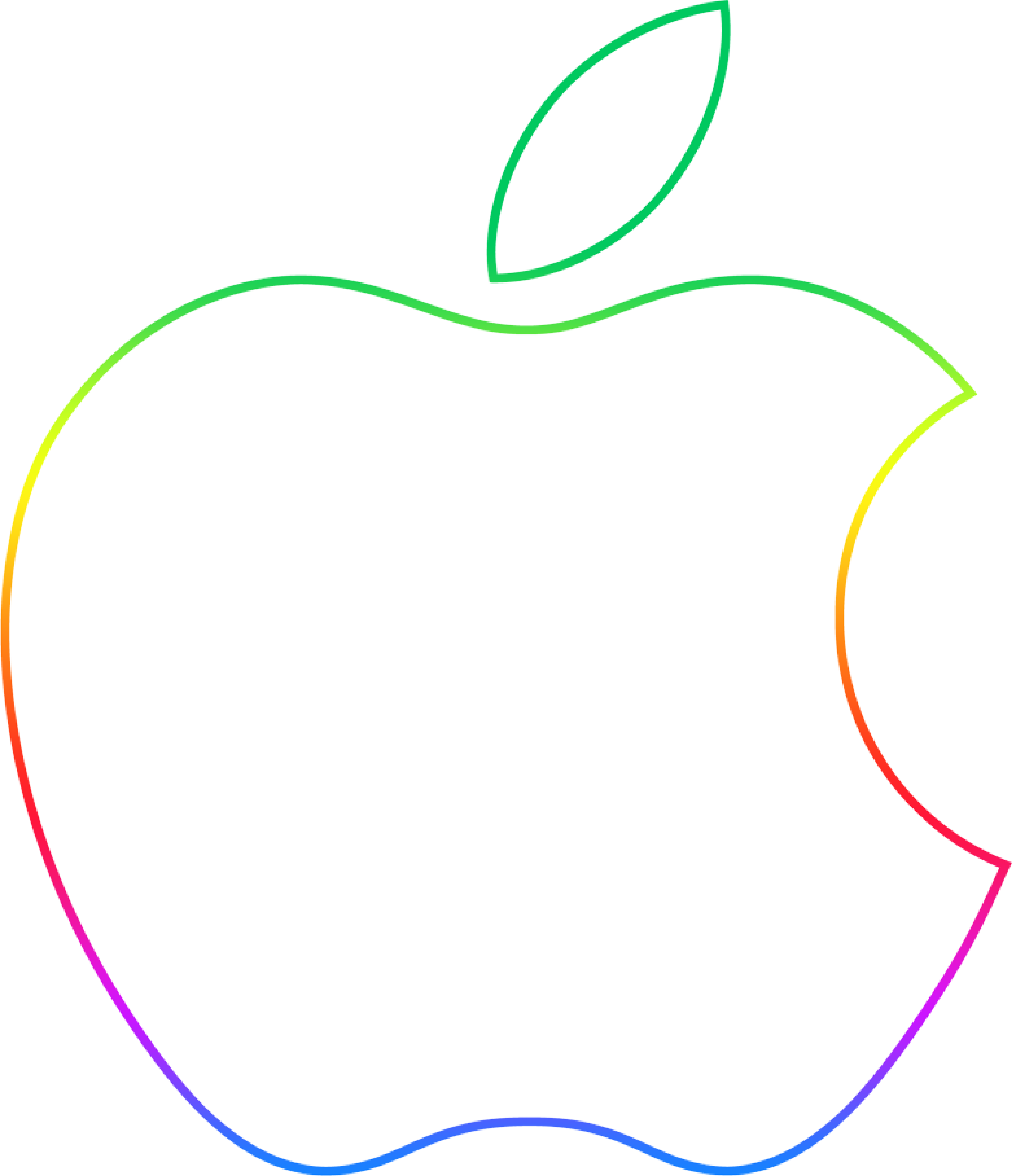 Seed Apple Font Appeal Design PNG