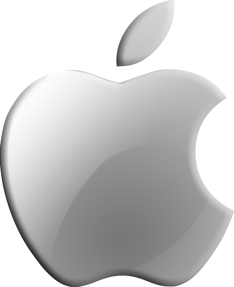 Embroidery Signature Apple Logotype Logo PNG