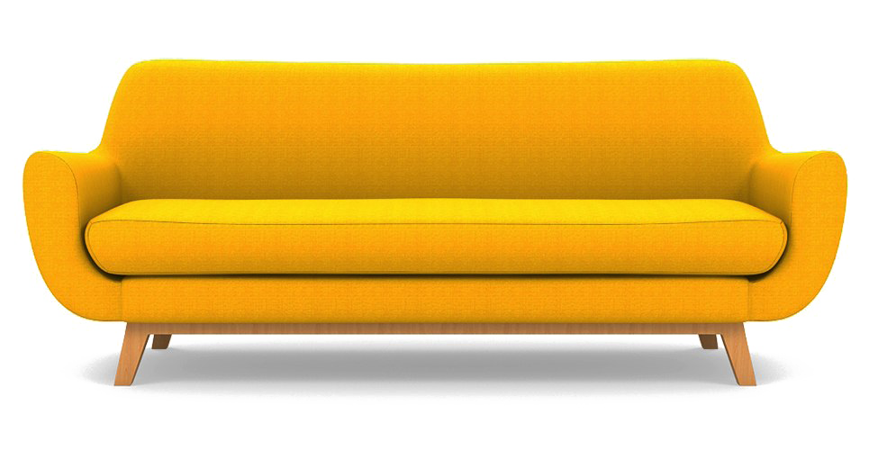 Tank Vivarium Terrarium Sofa Yellow PNG
