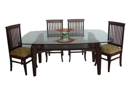 Guppy Turtles Terrarium Dining Table PNG