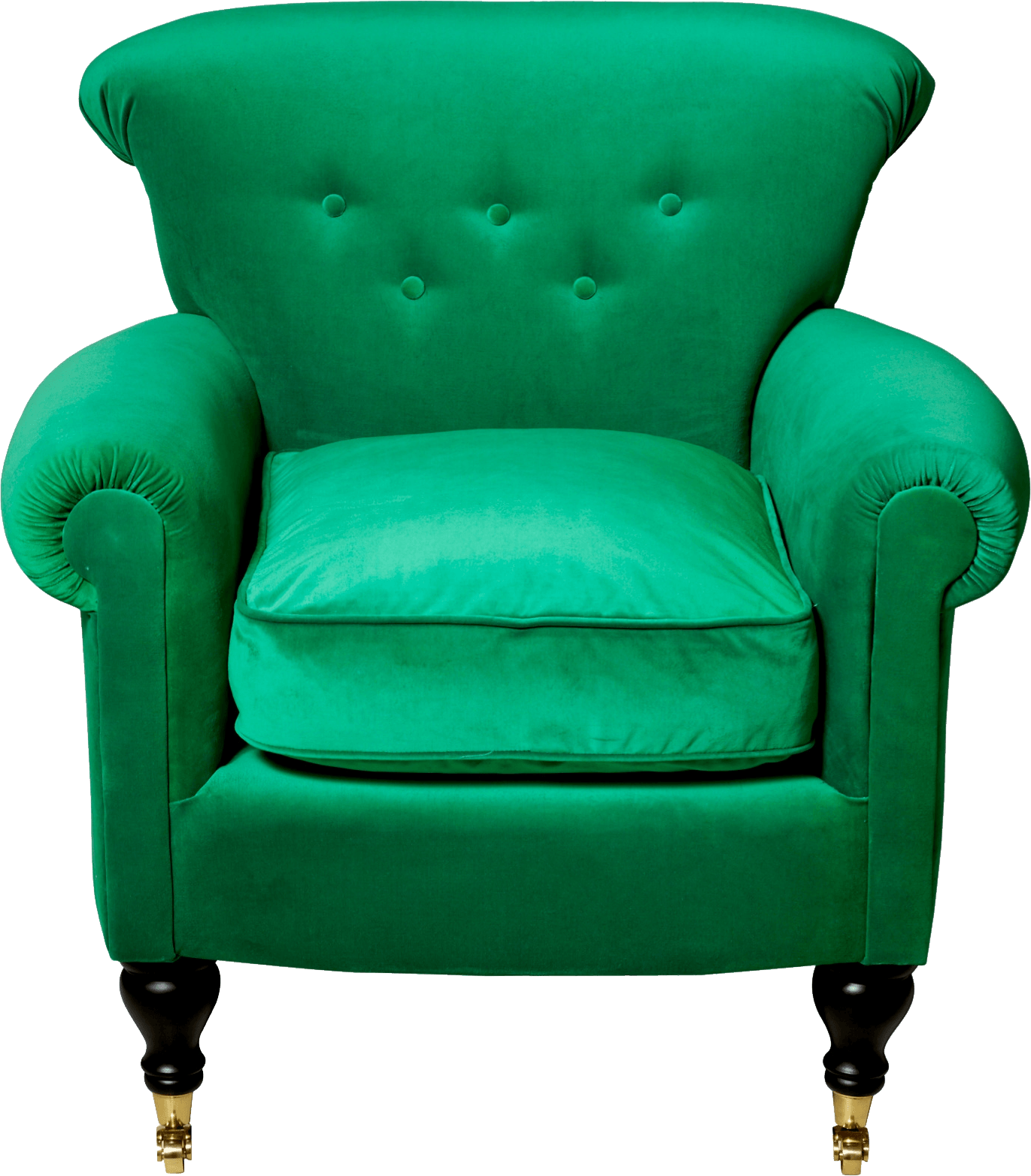 Design Green Chesterfield Impractical Seat PNG