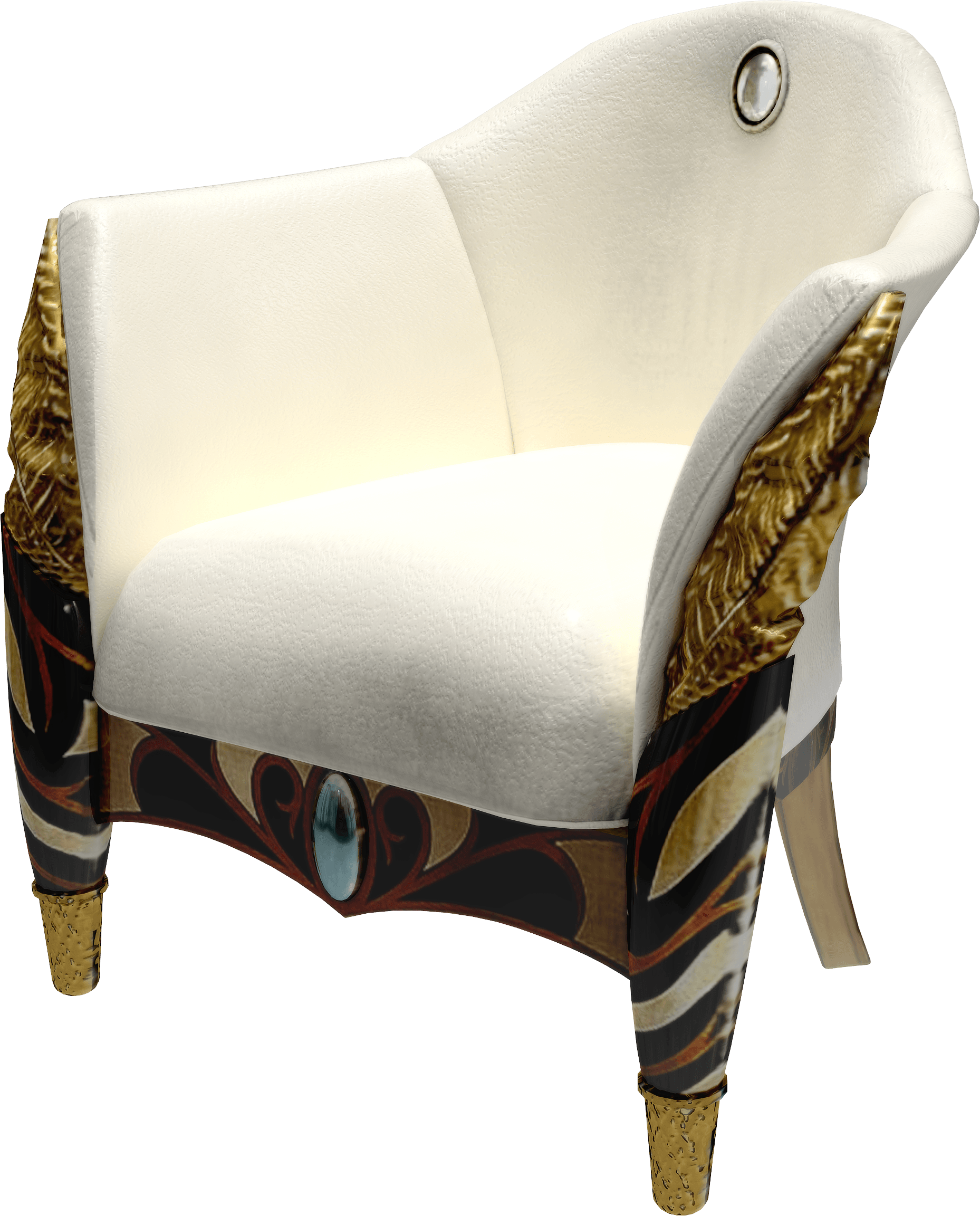 Chesterfield Furniture Footstool Divan Impractical PNG