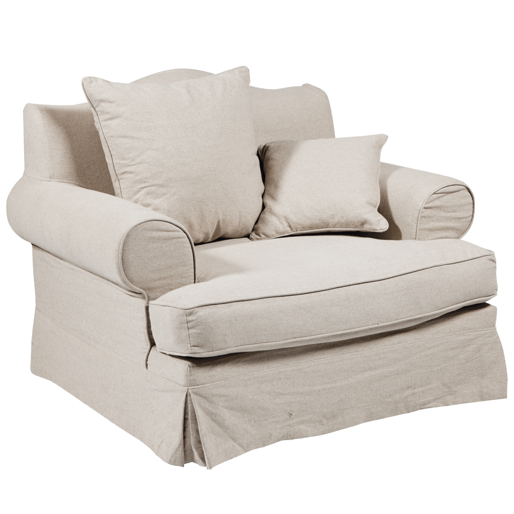 Armchair Chair Recliner Bookcase White PNG