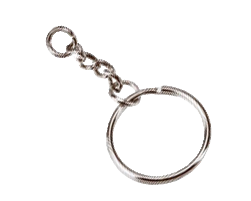 Pastureland Prosthesis Keyring Bleached Simulated PNG