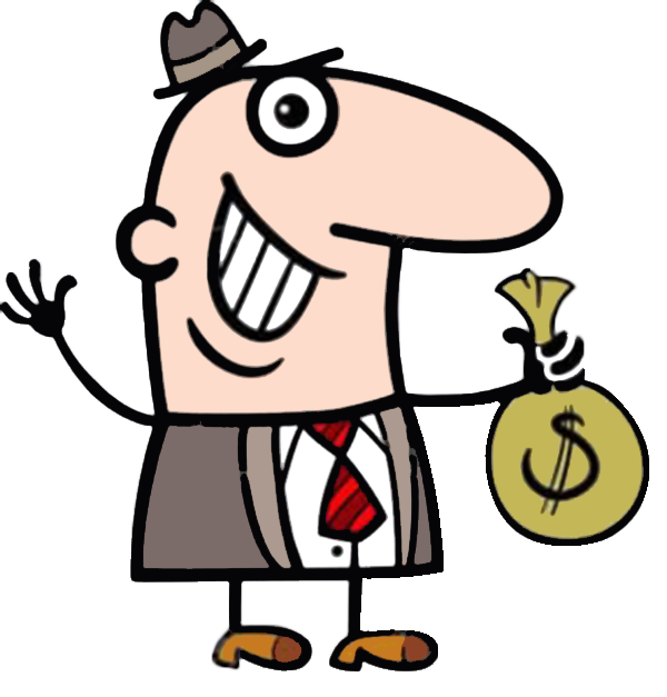 Restaurant Waiter Graphic Illustration With PNG