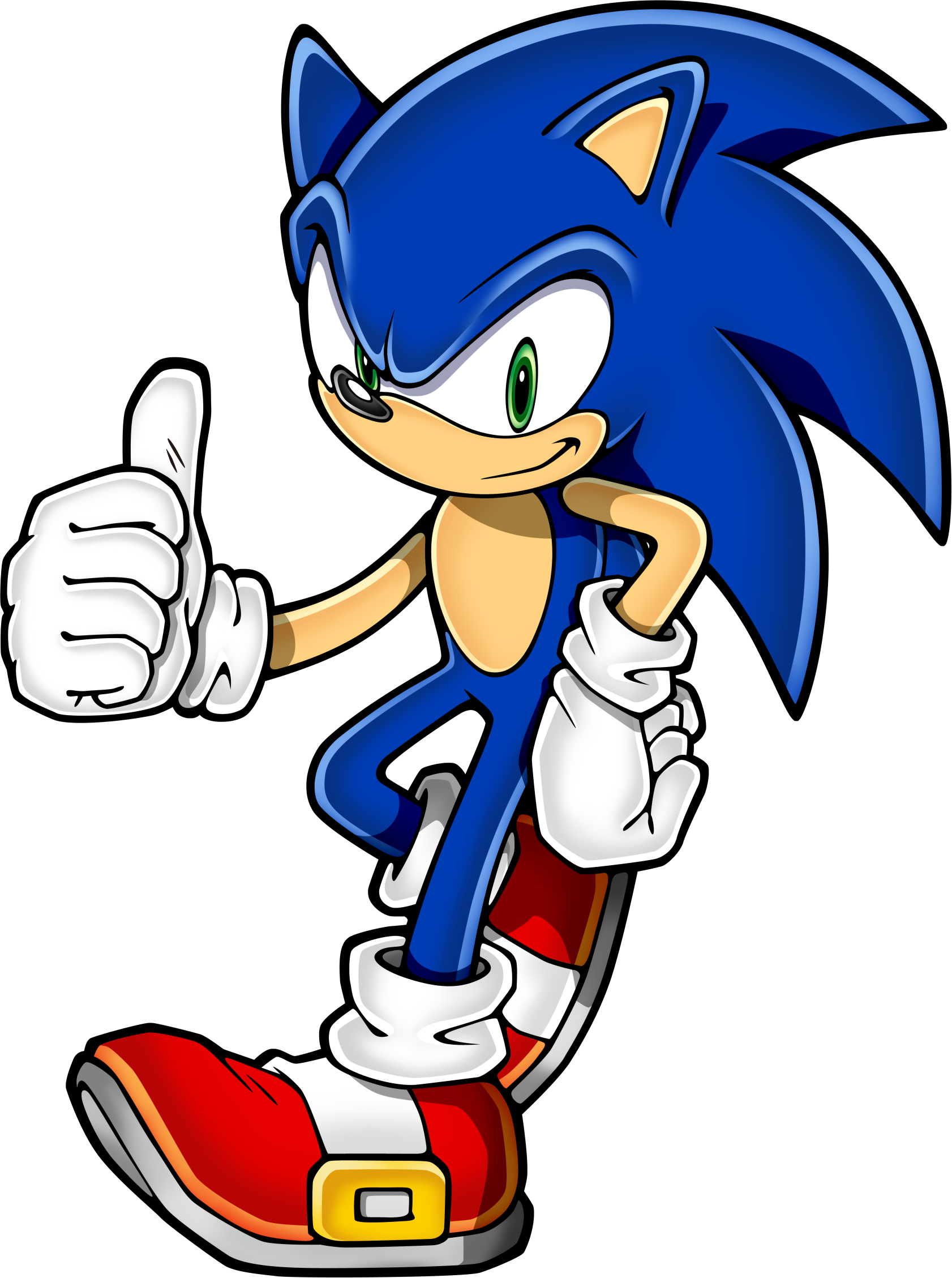 Hedgehog Sonic Battle Painting Canvas PNG