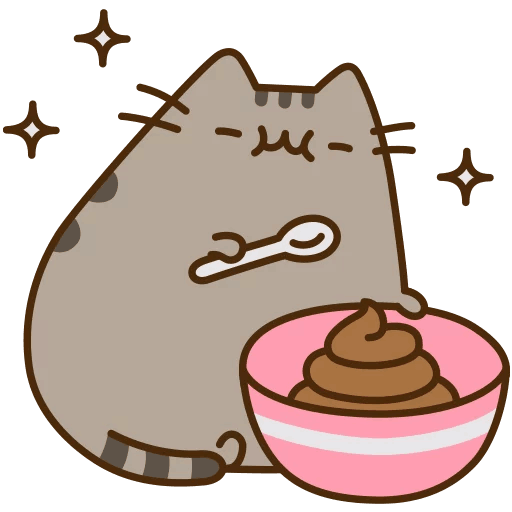 Prints Pusheen Serigraph Sticker Area PNG