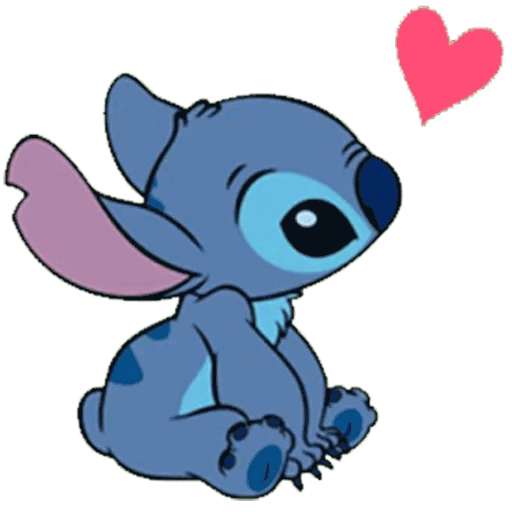 Disney Drawing Mammal Stitch Decoupage PNG