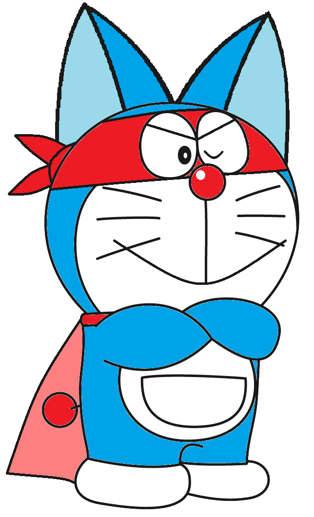 Honekawa Artwork Doraemon Printmaking Effort PNG