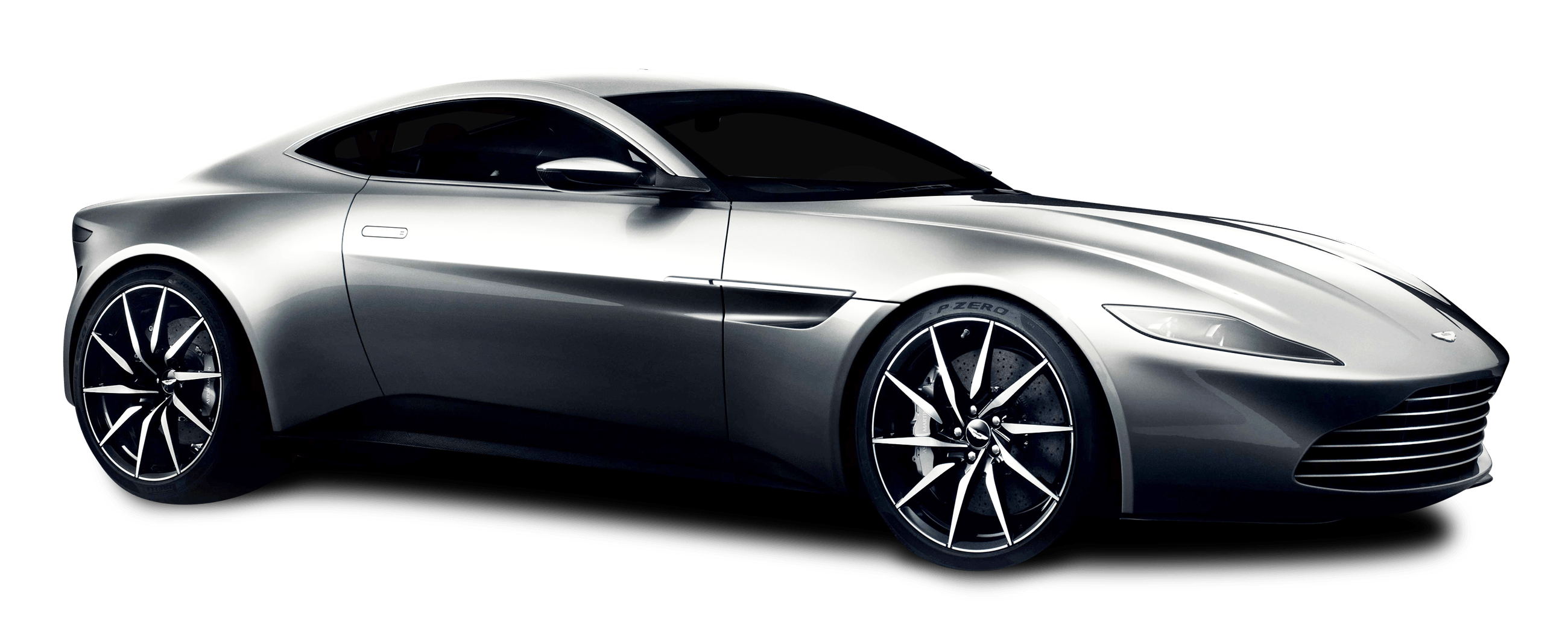 Aston Cars Silver Martin PNG