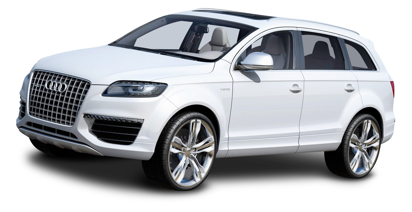 Suv White Audi Cars PNG