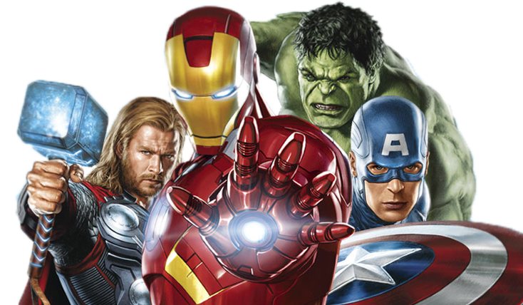 Romantic Friends Blanket Avengers Cartoon PNG