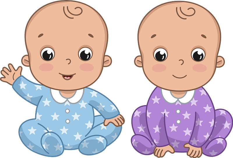 Objects Child Brother Babies Twin PNG