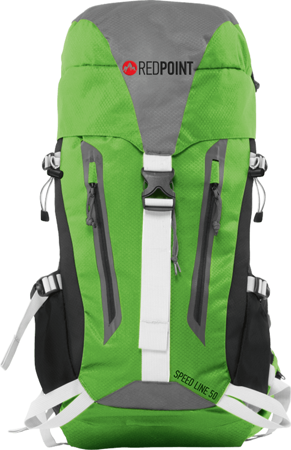 Glamour Knapsack Backpack Black Bedroll PNG