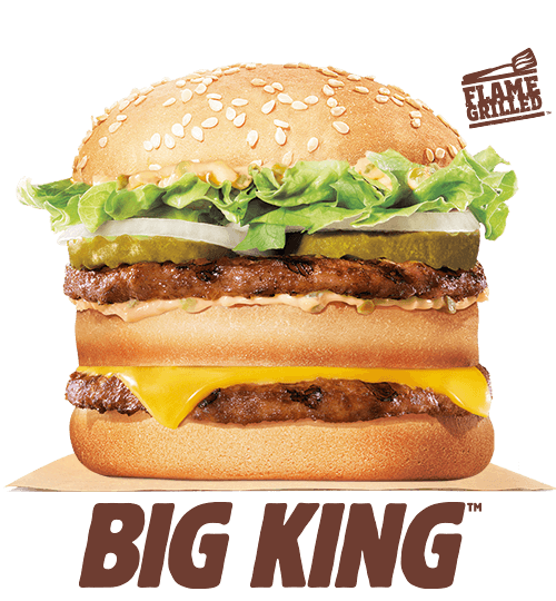 King Whopper Hamburger Git Burger PNG