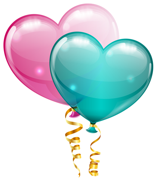 Heart Balloon Helium Helicopter Grapefruit PNG