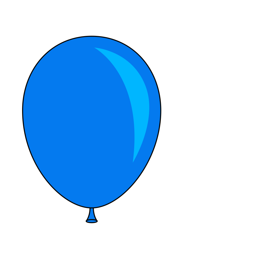 Balloon Bail Blue Pitch Pinata PNG