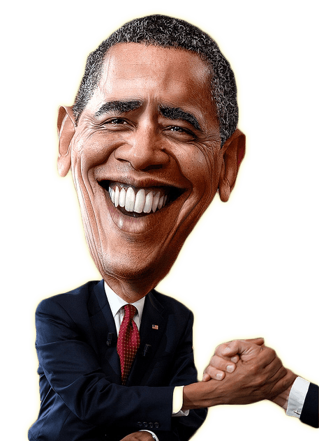 Chin Cartoon Smile Barack Facial PNG