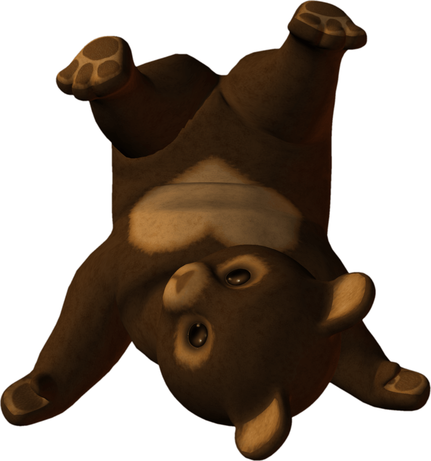 Beast Cub Nature Hold Stomach PNG