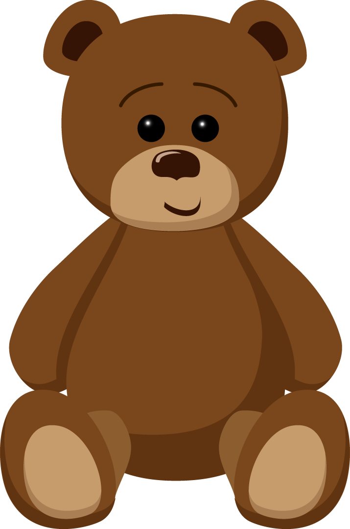 Teddy Lodging Vector Holding Cubs PNG