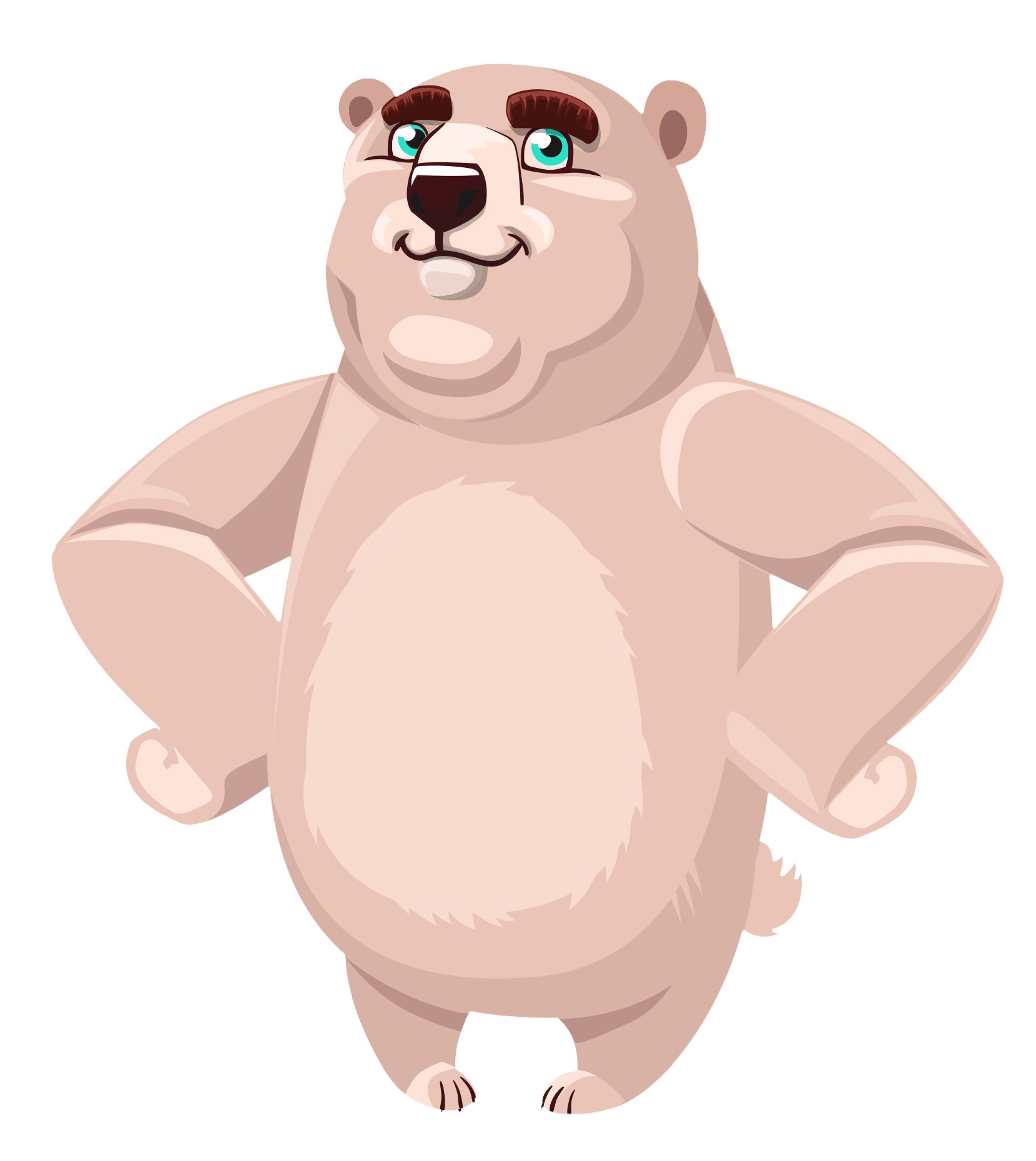 Beast Cubs Grizzly Load Stomach PNG