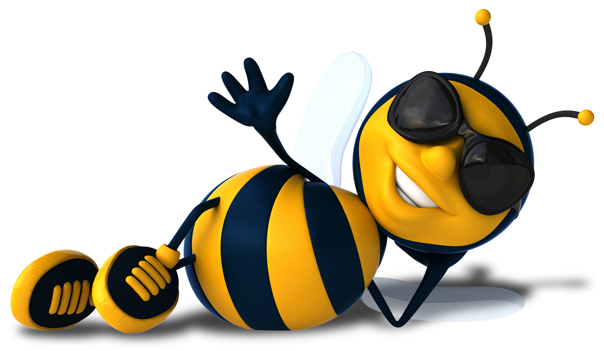 Insects Bee Honey Yellow PNG